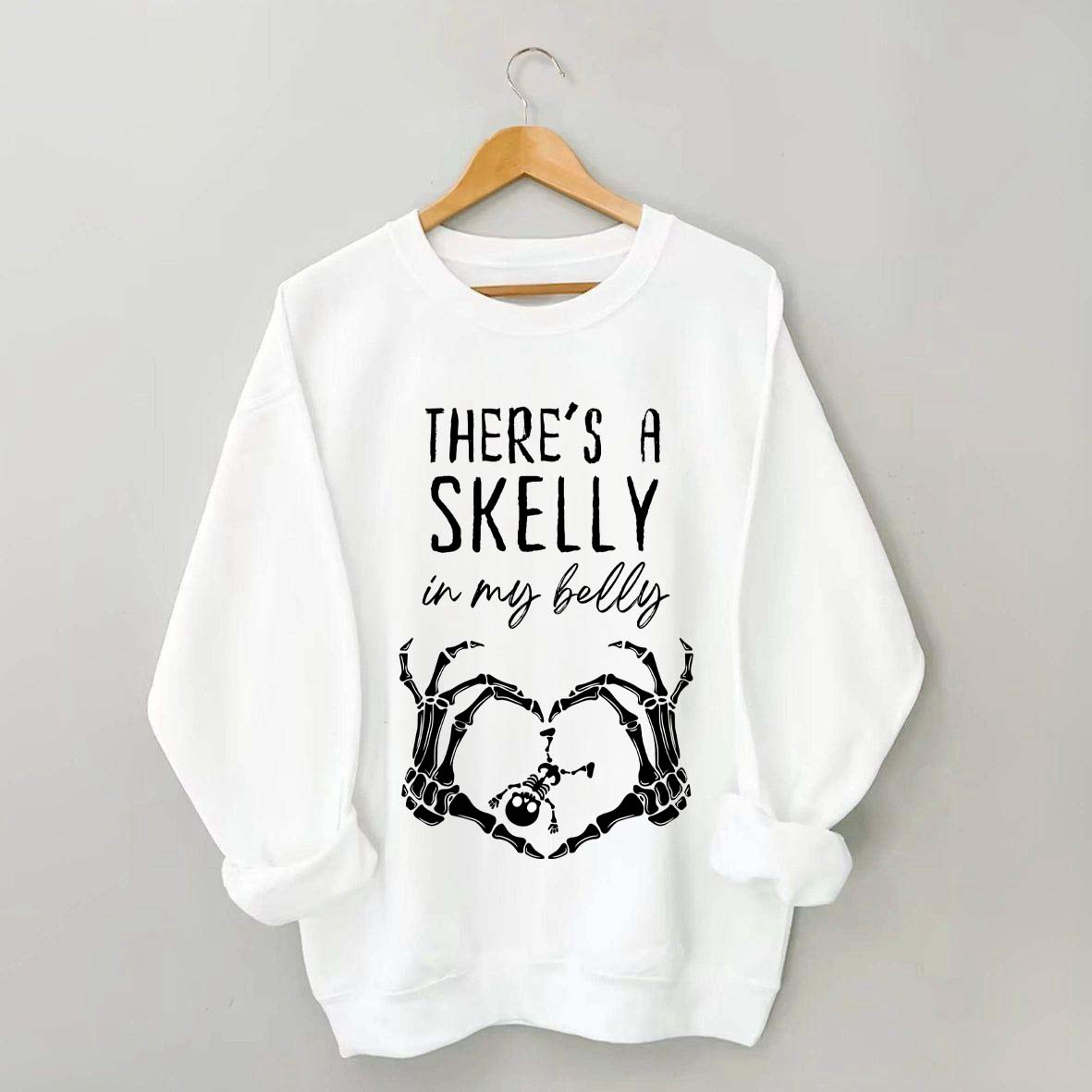 Spooky Mama Halloween Pregnancy Sweatshirt
