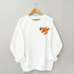Retro Heart Basketball Mama Sweatshirt