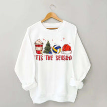 Volleyball Lover Christmas Sweatshirt