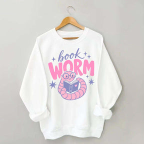 Book Worm Trendy Reading Sweatshirt