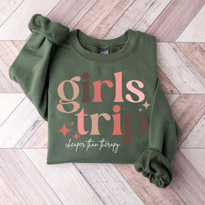 Girls Trip Cheaper Than Therapy Sweatshirt