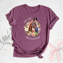 Just a Girl Who Loves Horses T-Shirt