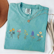 Wildflower Nature Best Friend Gift T-Shirt