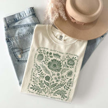 Boho Floral Bible Verse T-Shirt