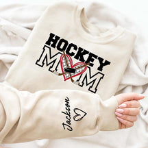 Personalized Hockey Mom Sweatshirt