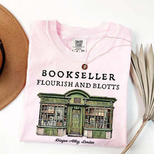 Wizard Bookstore Book Lover T-Shirt