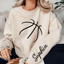 Personalized Basketball Sweatshirt