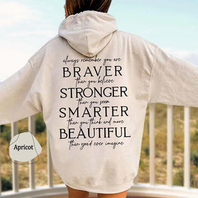 Always Remember You Are Braver Hoodie