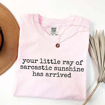 Your Little Ray of Sarcastic Sunshine Has Arrived T-Shirt