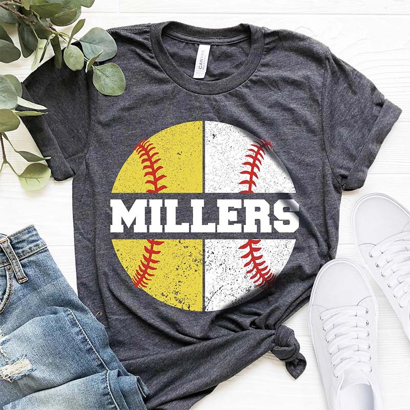 Custom Softball and Baseball T-Shirt