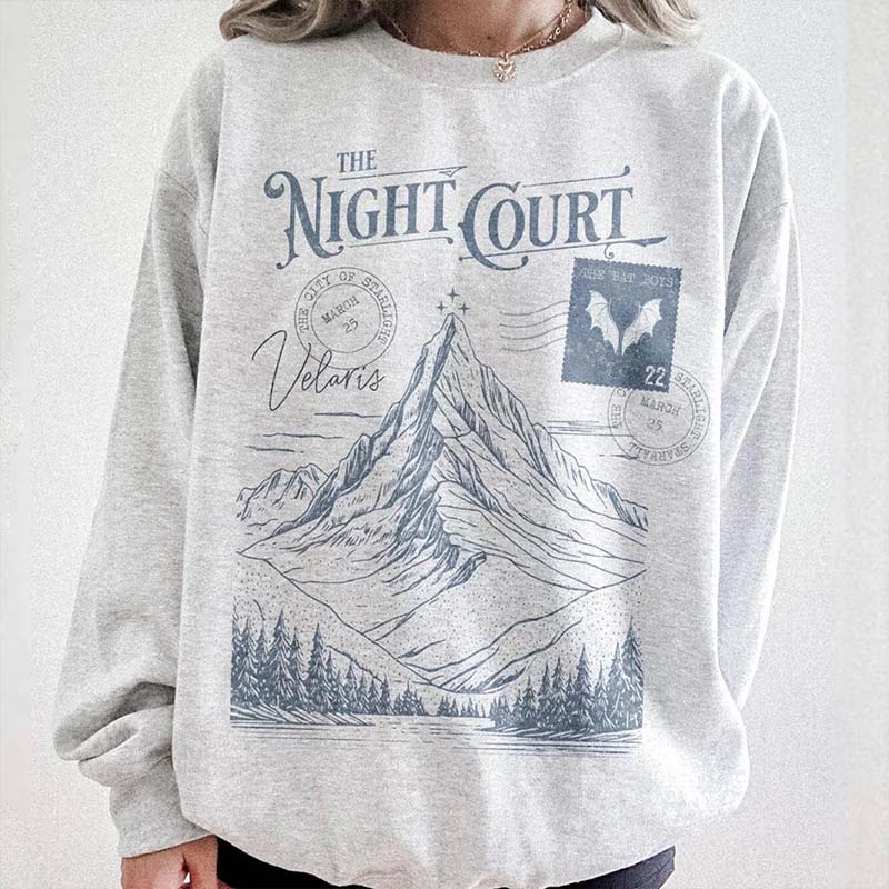 The Night Court Postcard Sweatshirt
