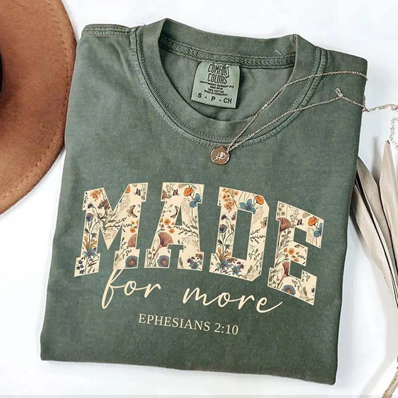 Make For More Cute Bible Verse T-Shirt