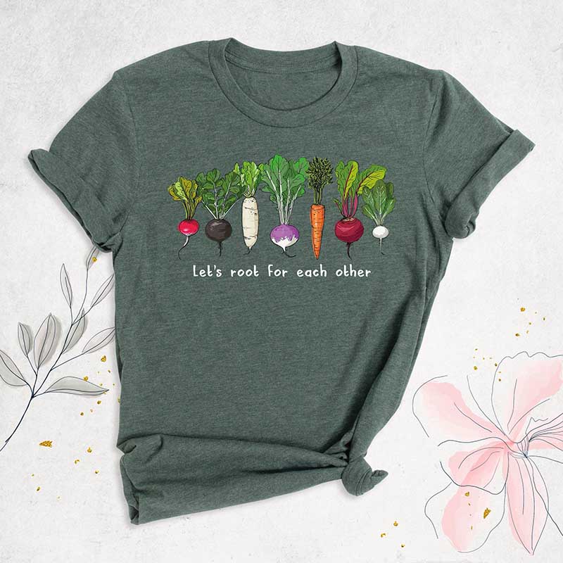 Let's Roots For Each Other Turnip T-Shirt
