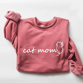 Cute Cat Mom Mommy Lover Sweatshirt