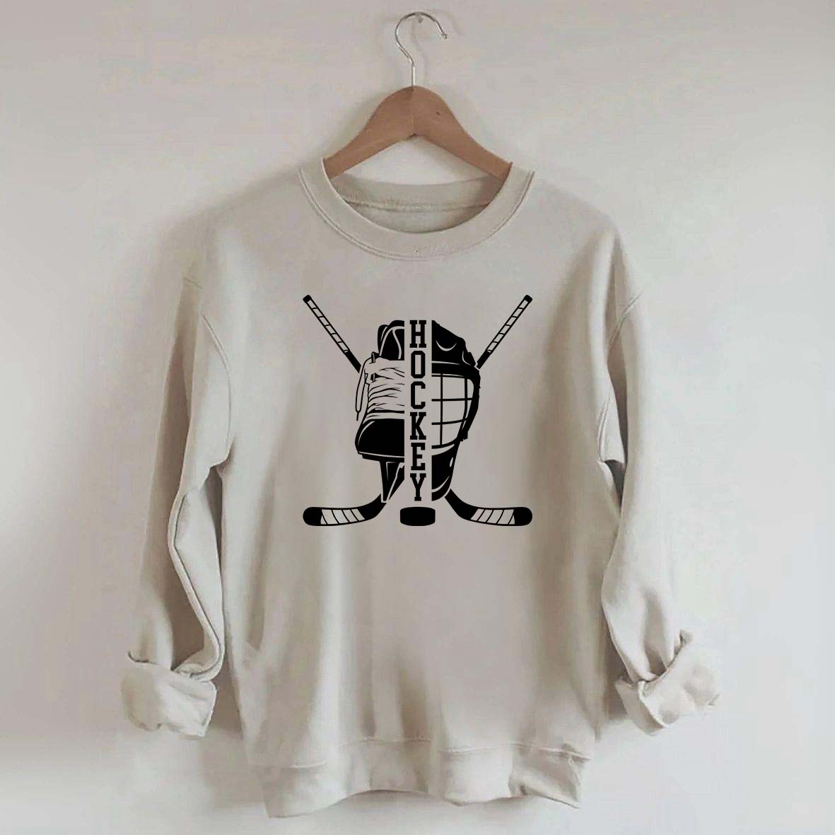 Ice Hockey Puck Sweatshirt