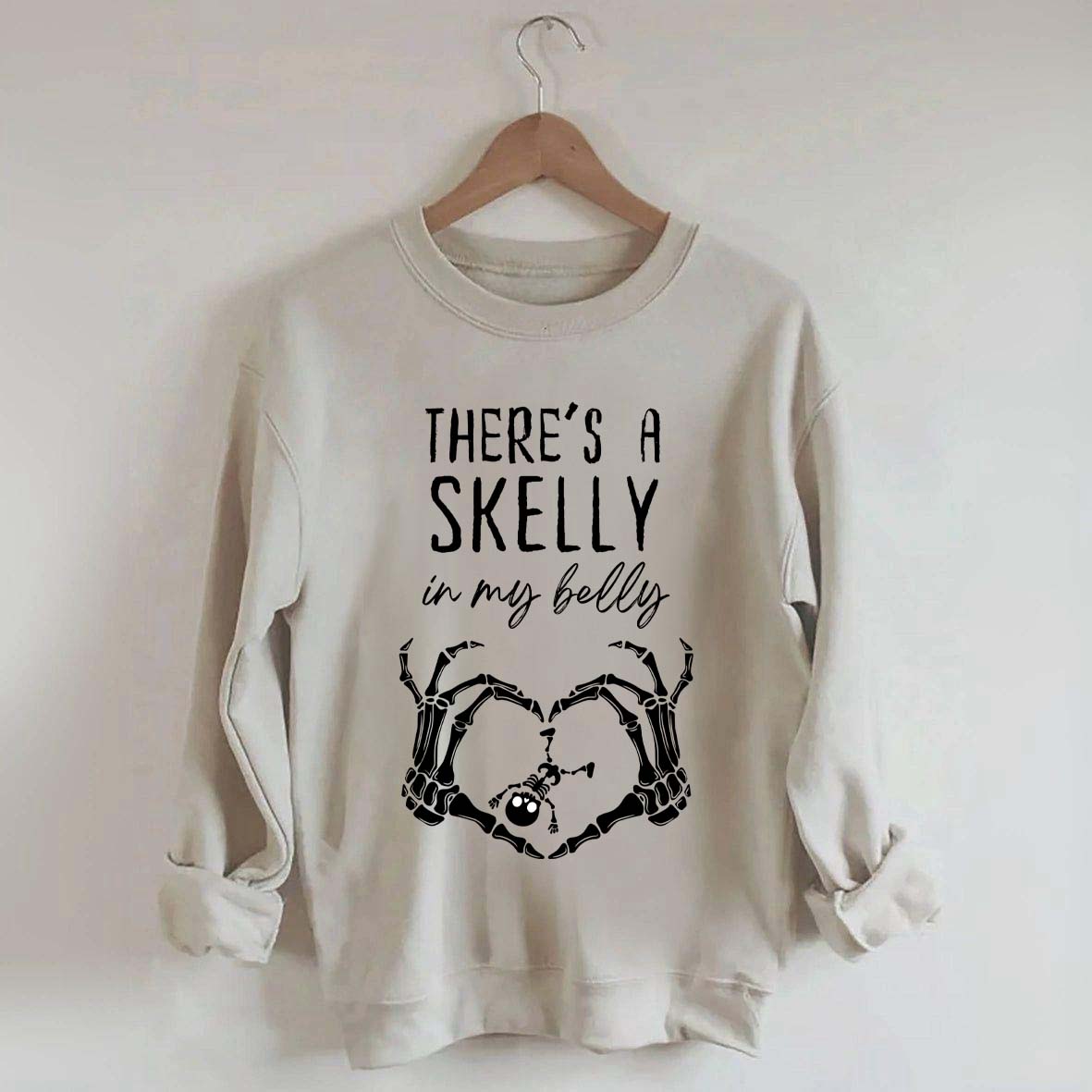 Spooky Mama Halloween Pregnancy Sweatshirt