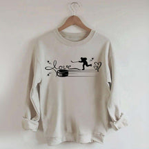 Coffee Hockey Dogs Coach Sweatshirt