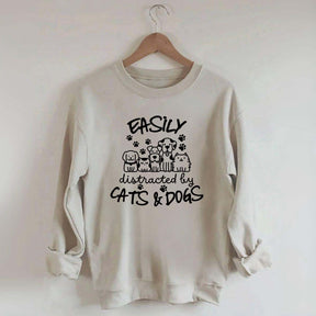 Dog Cat Mama Sweatshirt