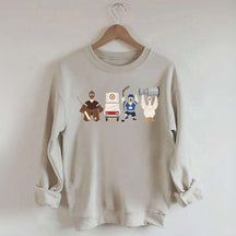 Funny Hockey Goose Sweatshirt