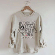 Soccer And Baseball Mama Sweatshirt