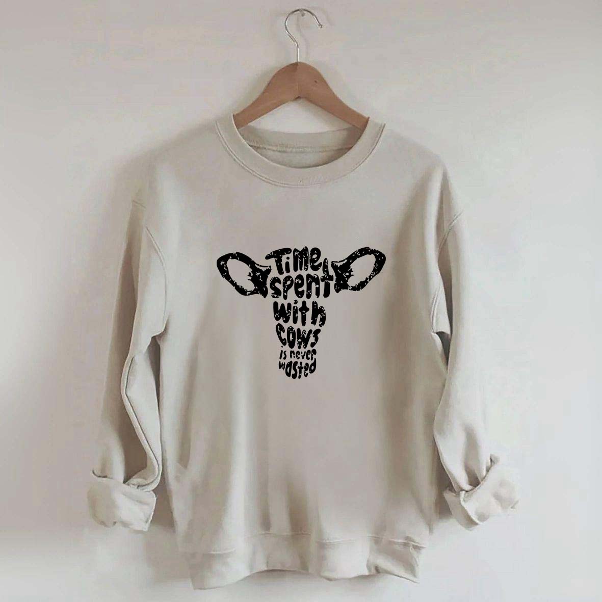 Farm Girl Cow Life Sweatshirt