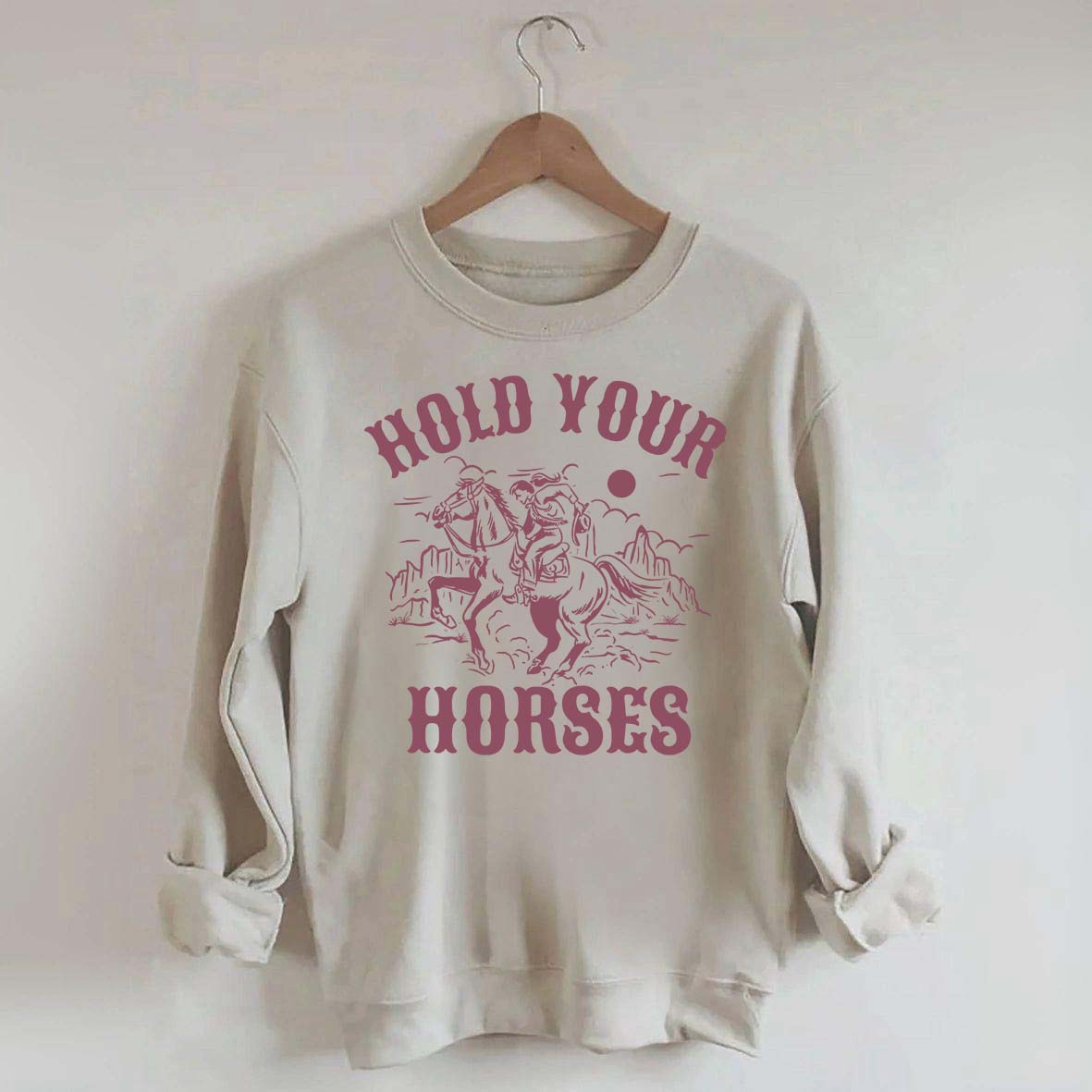 Hold Your Horses Western Lover Sweatshirt