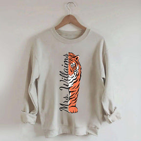 Personalized Tigers School Spirit Sweatshirt