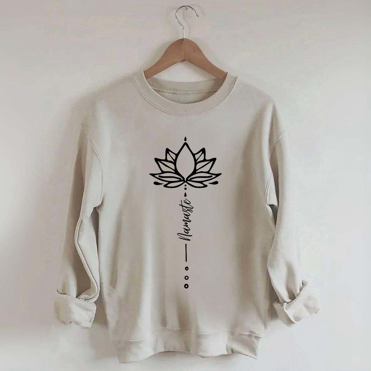 Namaste Floral Yoga Sweatshirt