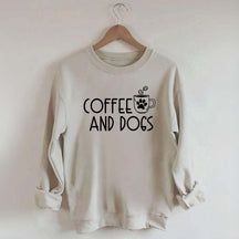 Coffee and Dogs Sweatshirt