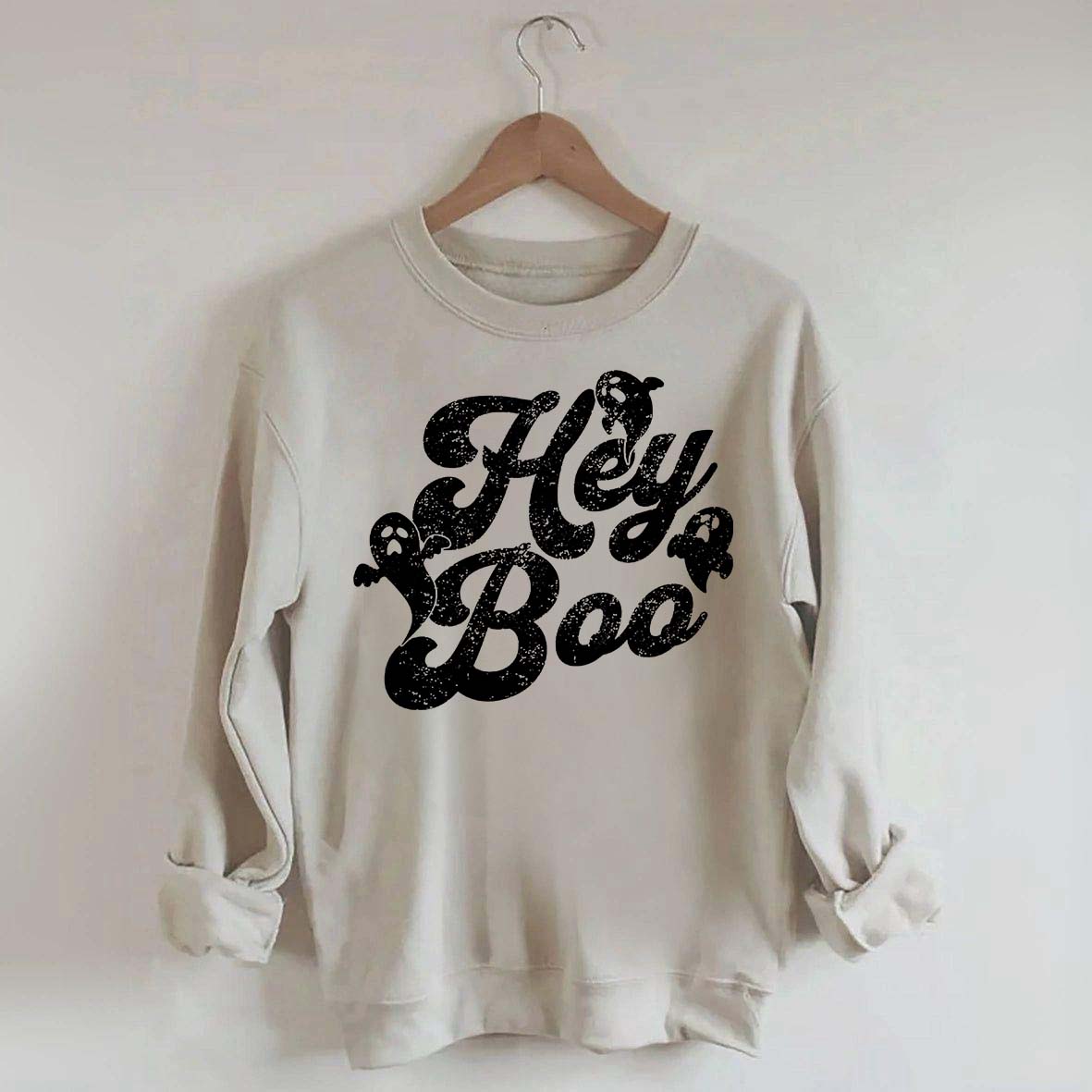 Retro Halloween Boo Sweatshirt
