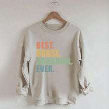 Best Horse Grandma Ever Sweatshirt