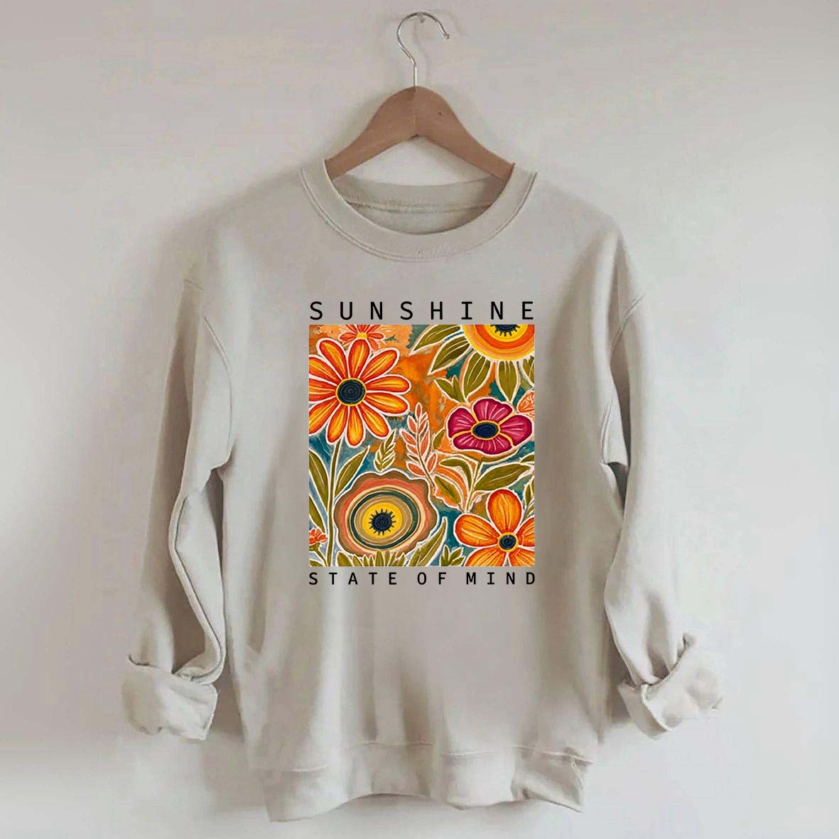 Retro Sunshine State Of Mind Sweatshirt