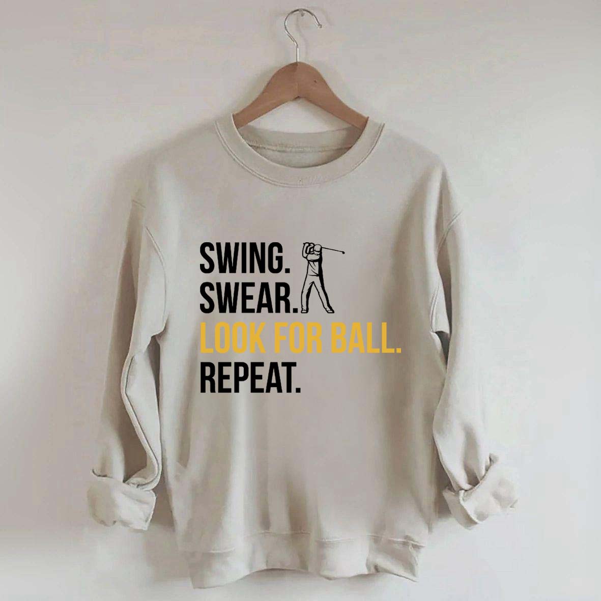Swing Swear Look For Ball Repeat Sweatshirt