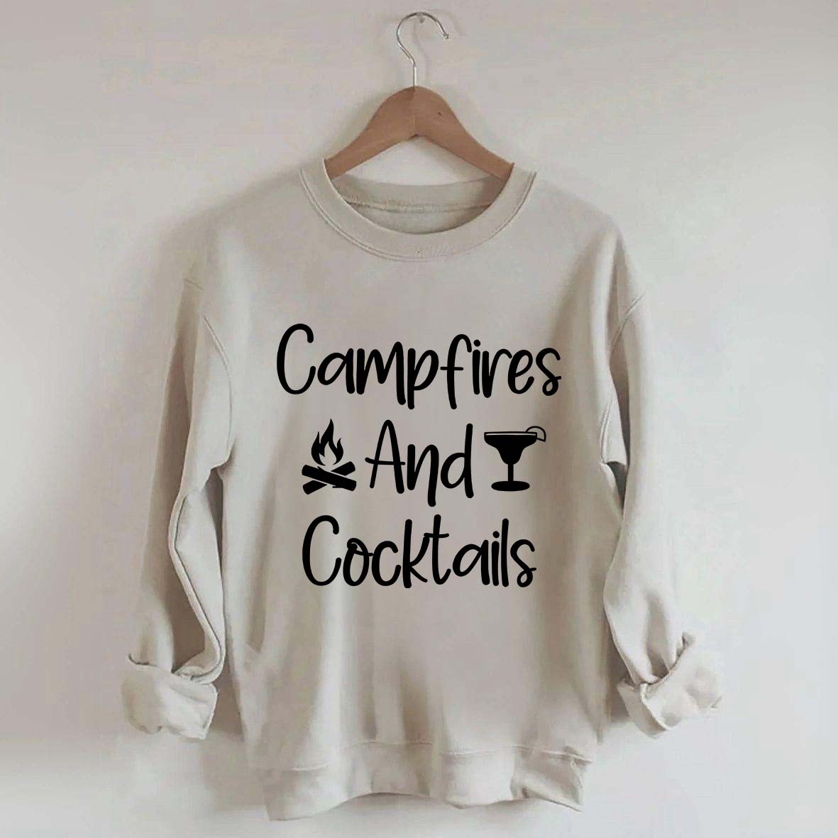 Campfires and Cocktails Sweatshirt