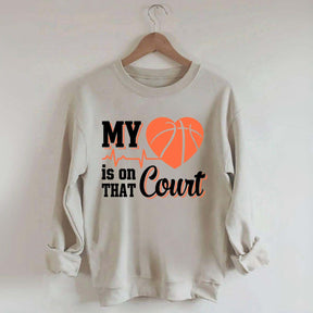 My Heart Is On That Count Sweatshirt