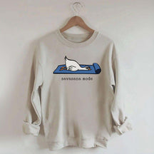 Silly Goose Yoga Savasana Mode Sweatshirt