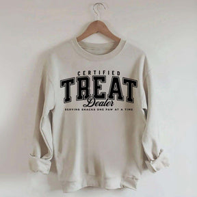 Certified Treat Dealer Pet Lovers Sweatshirt