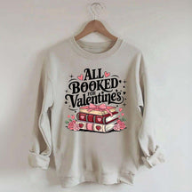 Book Lover Valentine Sweatshirt