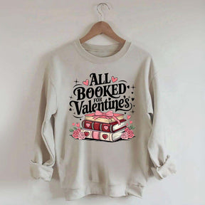 Book Lover Valentine Sweatshirt