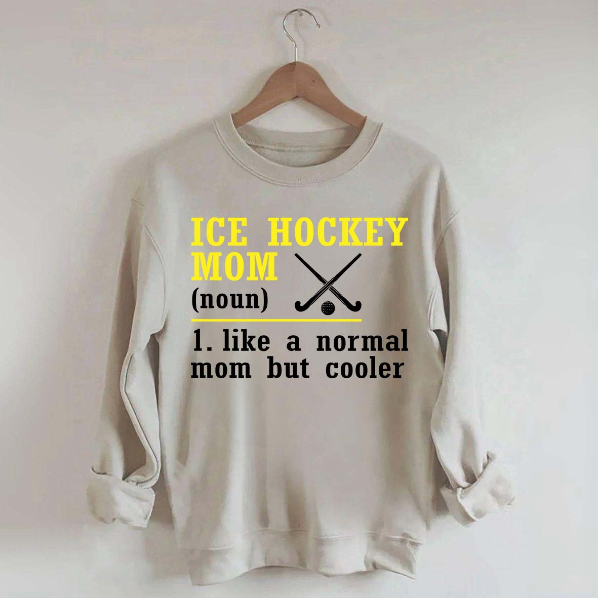 Ice Hockey Mom Like A Normal Mom Sweatshirt