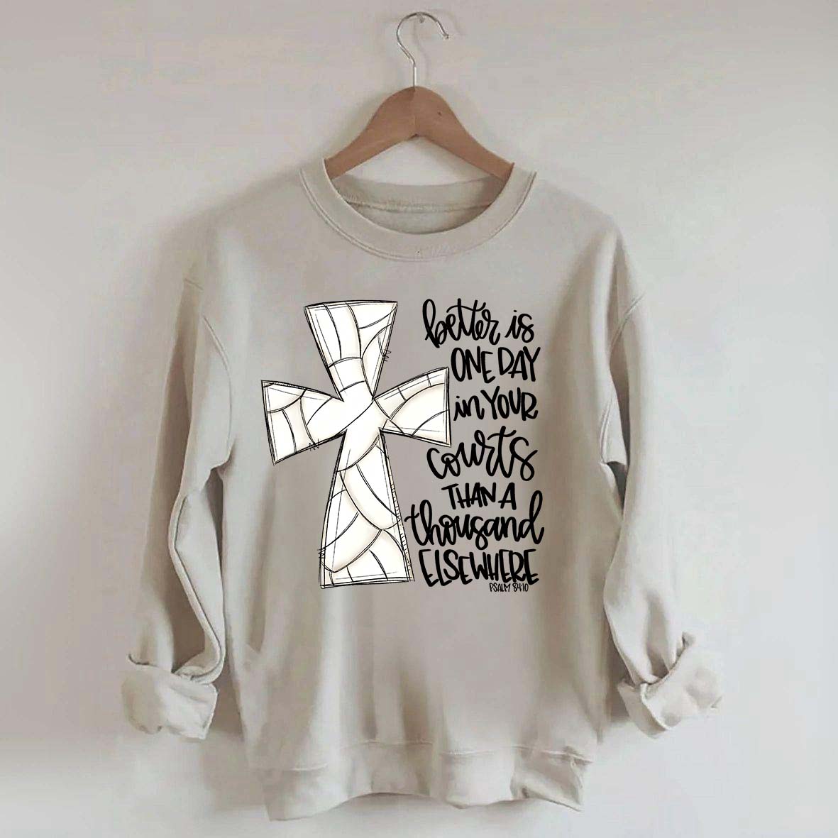 Volleyball Religous Sweatshirt