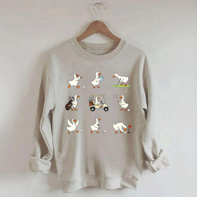 Funny Golf Goose Sweatshirt
