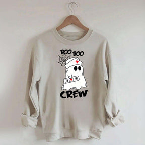 Cute Halloween Boo Crew Nurse Sweatshirt