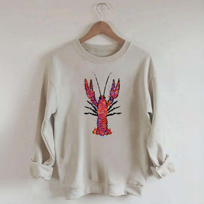Watercolor Crawfish Sweatshirt