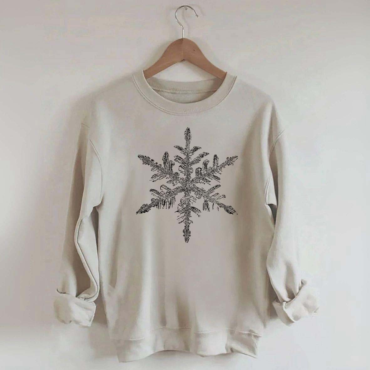 Christmas Snowflake Winter Sweatshirt