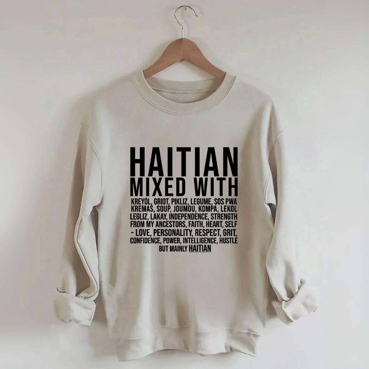 Haitian Definition Caribbean African Culture Sweatshirt