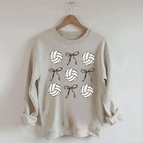 Volleyball Bows Sweatshirt