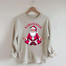 Namasleigh Santa Sweatshirt