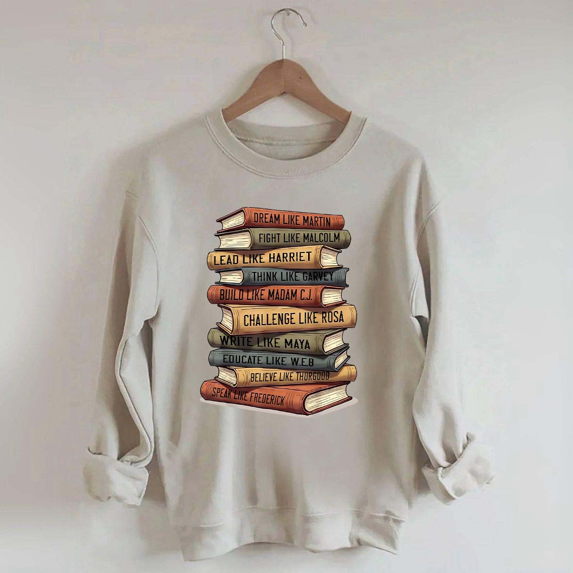 Black History Book Lover Sweatshirt