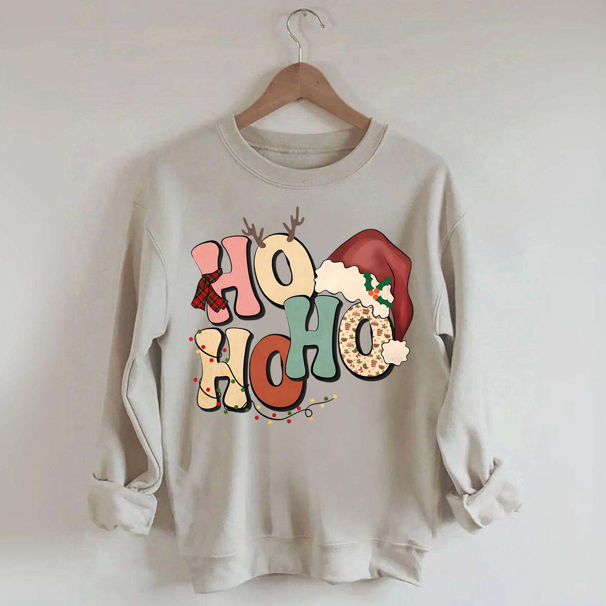 Adorables Christmas Ho Ho Ho Sweatshirt